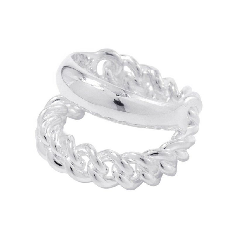 エルメス リング ブックルセリエ アンフレクシブル MM SV925シルバー リングサイズ52 HERMES 指輪 ジュエリー