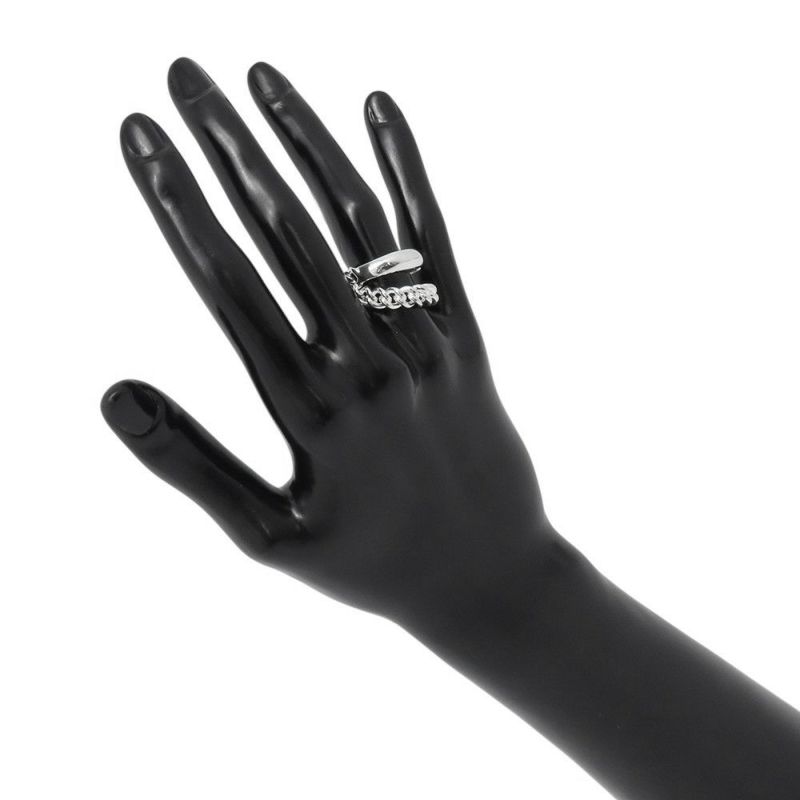 エルメス リング ブックルセリエ アンフレクシブル MM SV925シルバー リングサイズ52 HERMES 指輪 ジュエリー