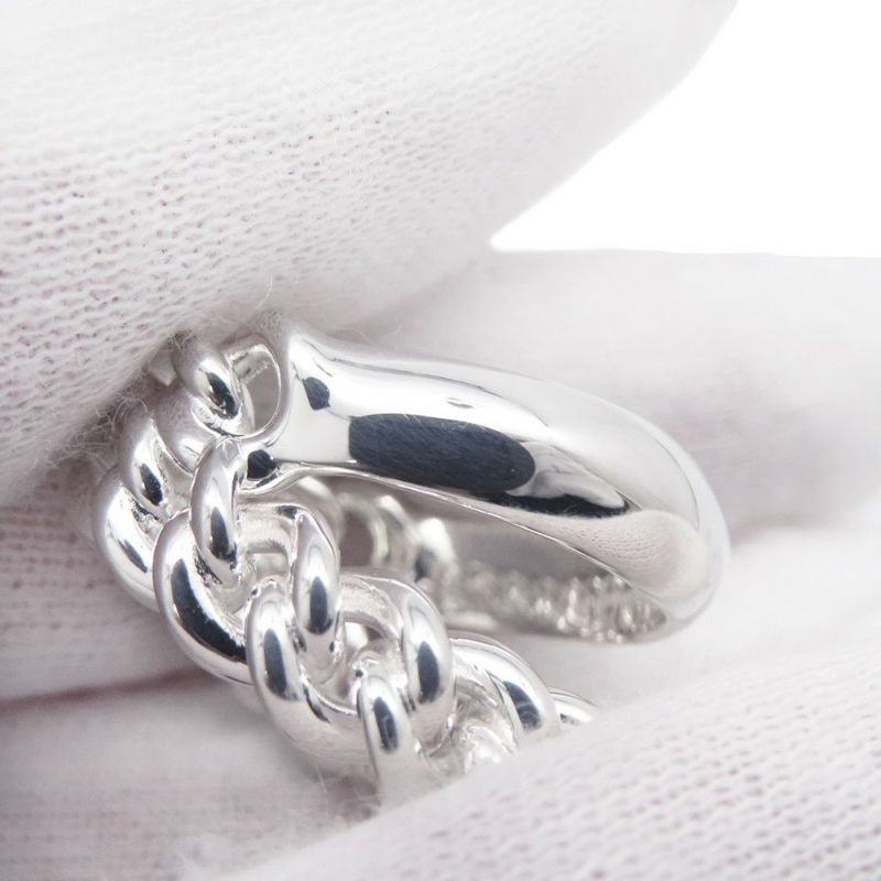 エルメス リング ブックルセリエ アンフレクシブル MM SV925シルバー リングサイズ52 HERMES 指輪 ジュエリー