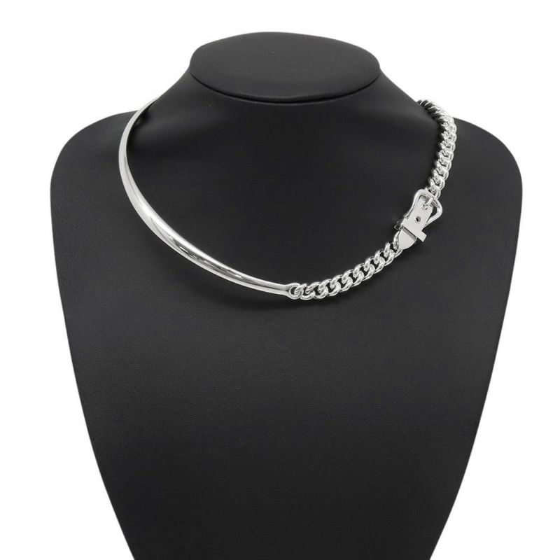 エルメス ネックレス ブックルセリエ アンフレクシブル SV925シルバー サイズPM/42 HERMES ジュエリー