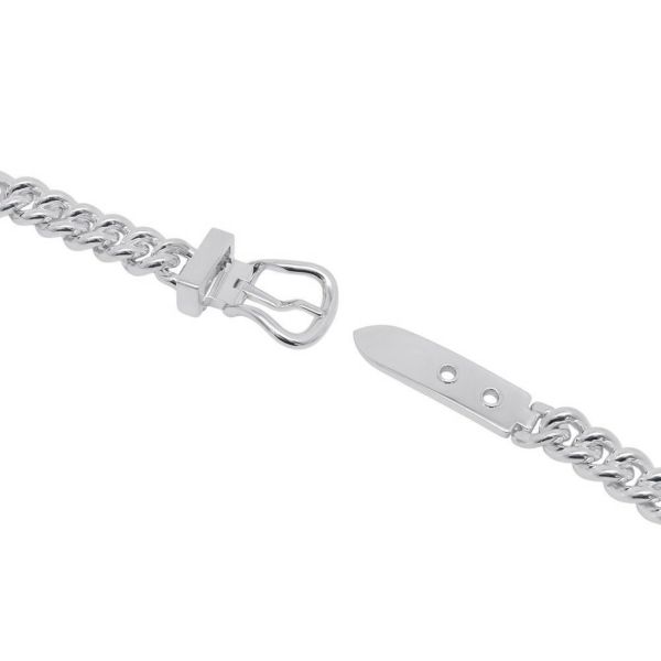 エルメス ネックレス ブックルセリエ アンフレクシブル SV925シルバー サイズPM/42 HERMES ジュエリー