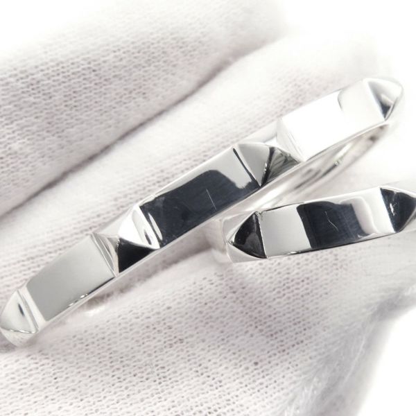 エルメス リング クルー・ドゥ・H ダブルフィンガー SV925シルバー H125631B リングサイズ53 HERMES ジュエリー 指輪