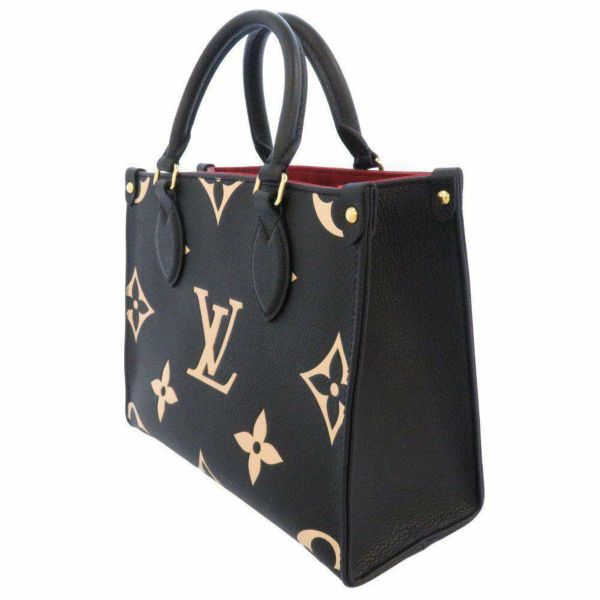 ルイヴィトン ハンドバッグ モノグラム・アンプラント オンザゴーPM M45659 LOUIS VUITTON ヴィトン 2wayショルダーバッグ ブラック 黒