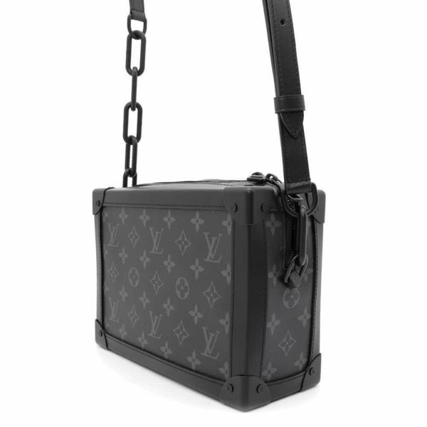 ルイヴィトン ショルダーバッグ モノグラム・エクリプス ソフトトランク M44730 LOUIS VUITTON 黒 ブラック