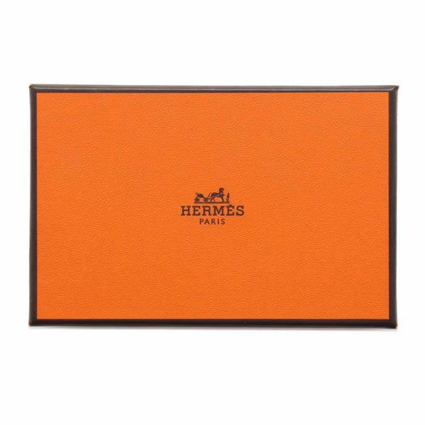 エルメス 4連キーケース ベアン サン/シルバー金具 シェブルミゾル W刻印 HERMES キーケース