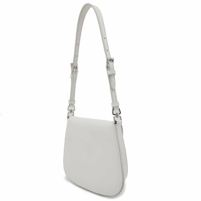 プラダ ショルダーバッグ クレオ レザー 1BH188 PRADA 2way ミニバッグ 白