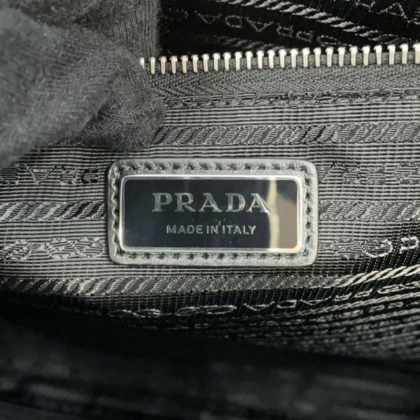 プラダ トートバッグ ウォーターボトル付きトート レザー 2VG113 PRADA 黒