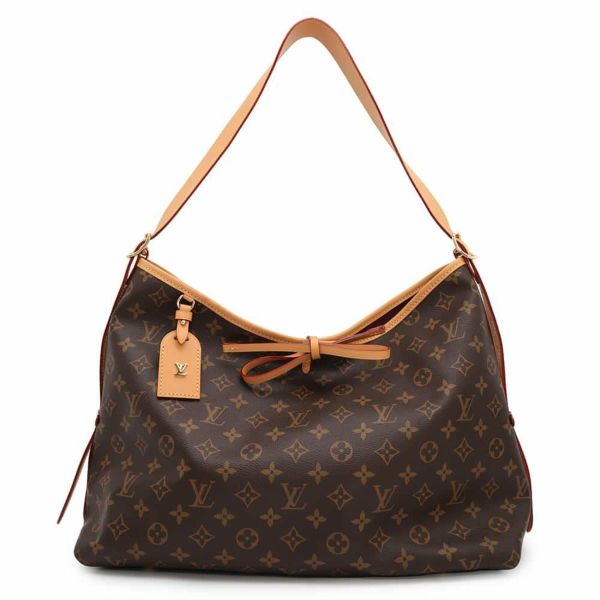 ルイヴィトン ショルダーバッグ モノグラム キャリーオール NM MM M46197 LOUIS VUITTON ポーチ付き