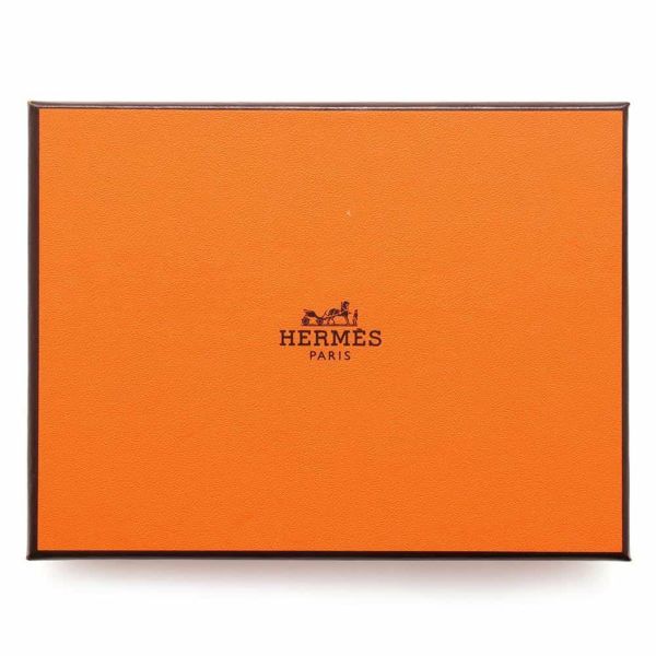 エルメス 二つ折り財布 ベアンコンパクト ゴールド/シルバー金具 エプソン W刻印 HERMES 財布