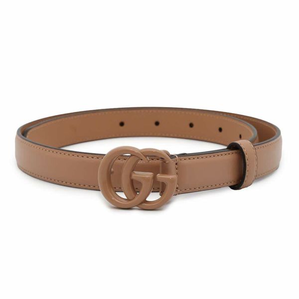 グッチ ベルト ダブルGバックル レザースリムベルト GGマーモント サイズ70 409417 GUCCI