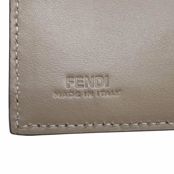 フェンディ 三つ折り財布 FFダイヤモンド レザー 8M0480 FENDI 財布