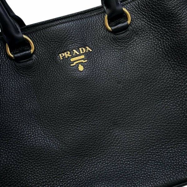 プラダ ハンドバッグ レザー 1BA579 PRADA 2wayショルダーバッグ 黒