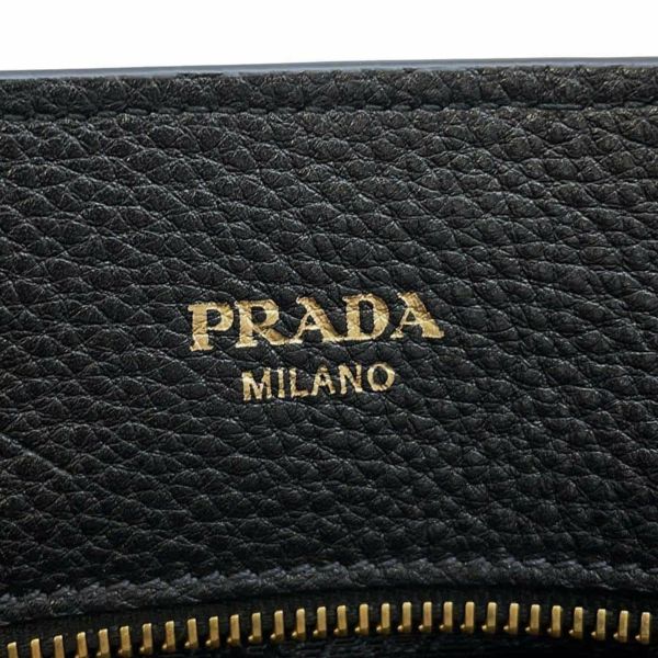 プラダ ハンドバッグ レザー 1BA579 PRADA 2wayショルダーバッグ 黒