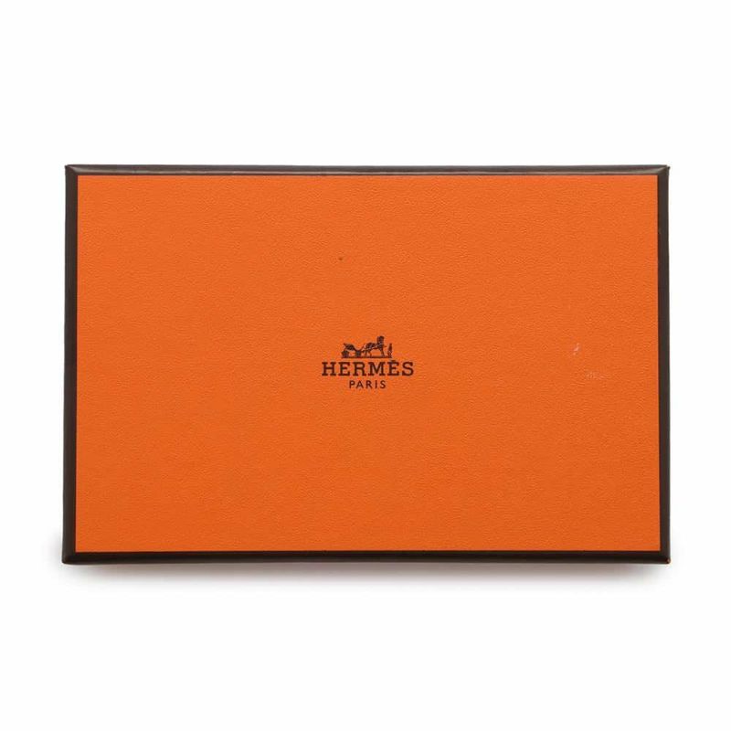 エルメス コインケース カルヴィ デュオ ヴェールペパーミント/シルバー金具 エプソン W刻印