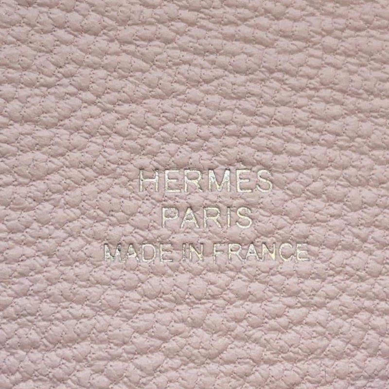 エルメス カードケース カルヴィ ヴェルソ ブルーオーシャン/モーヴペール シェブルミゾル W刻印 シェーブル