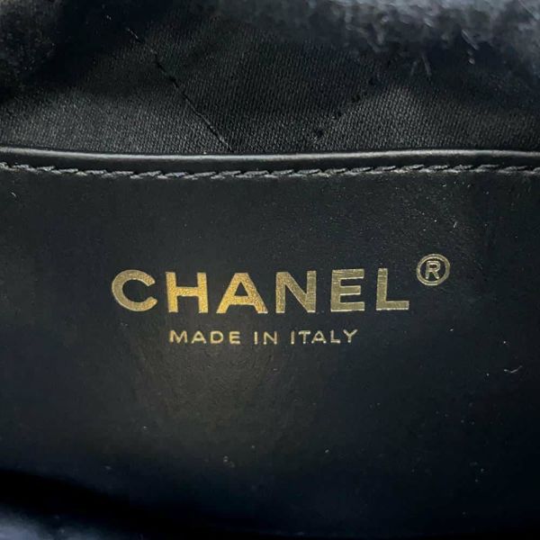 シャネル ハンドバッグ CHANEL 22 ミニ ココマーク ボーダー カーフレザー AS3980 2wayショルダーバッグ 黒 白