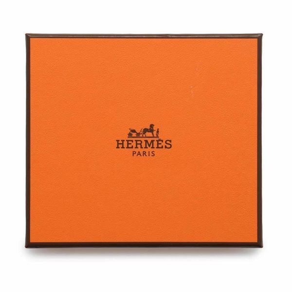 エルメス コインケース バスティア ローズサクラ シェブルミゾル W刻印 HERMES 財布