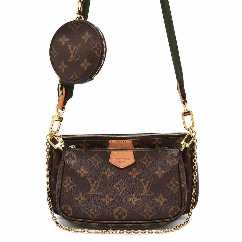 中古】LOUIS VUITTON ミュルティ ポシェット アクセソワール 