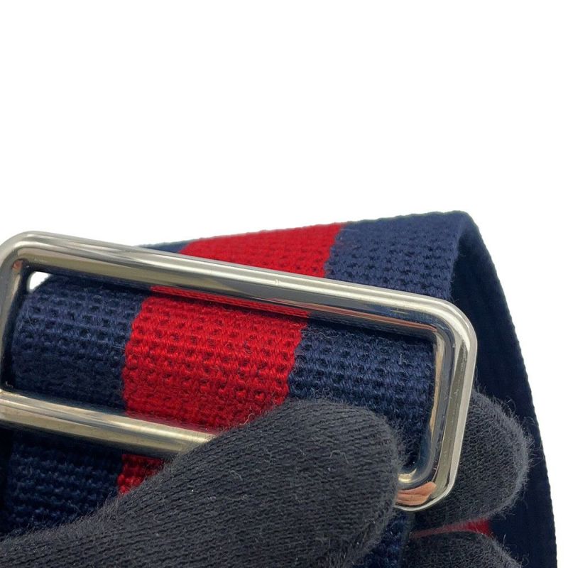 グッチ ショルダーバッグ ミニショルダー GGスプリーム/レザー 774161 GUCCI 黒