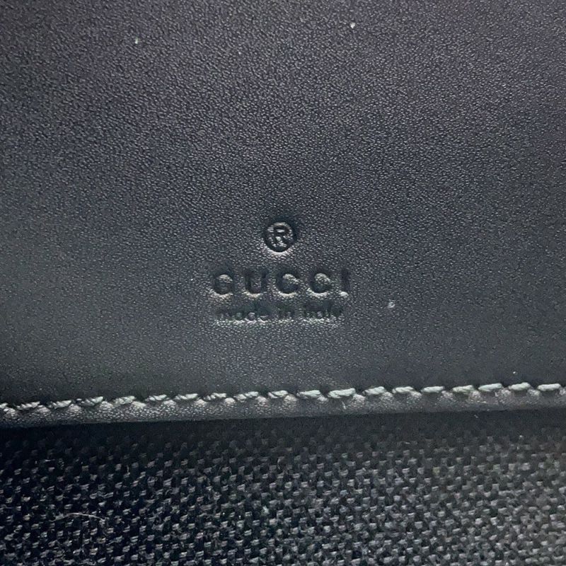 グッチ ショルダーバッグ ミニショルダー GGスプリーム/レザー 774161 GUCCI 黒