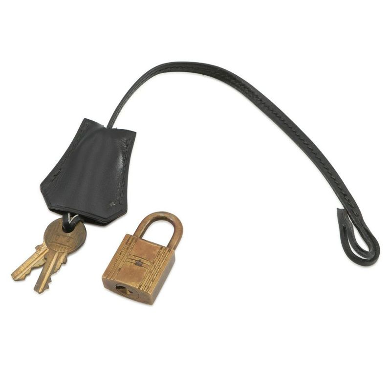 エルメス ハンドバッグ ケリー32 外縫い ブラック/ゴールド金具 ボックスカーフ 〇K刻印 黒 クラシックケリー ヴィンテージ