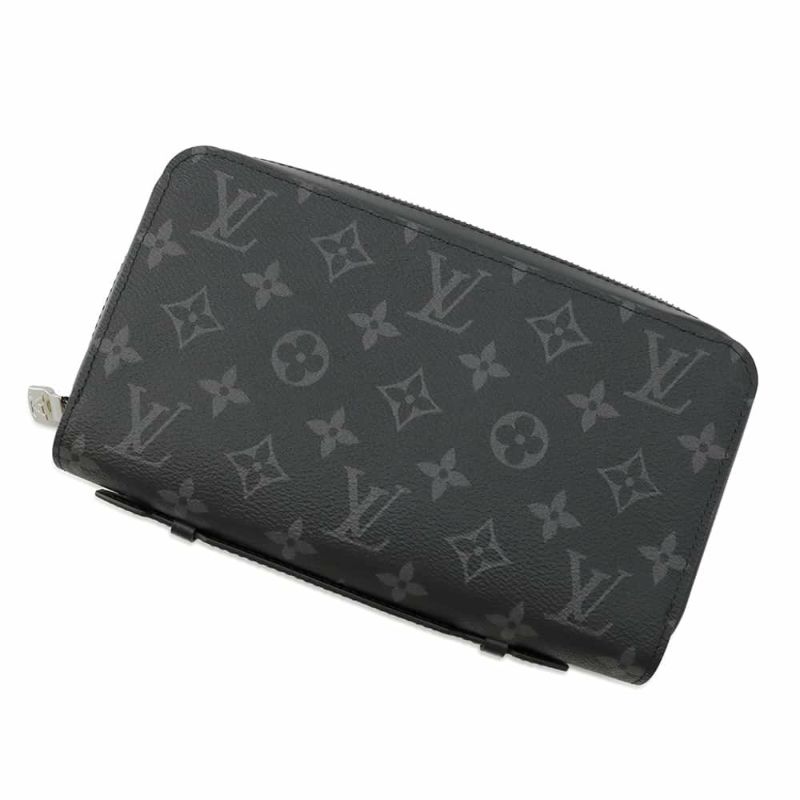 ルイヴィトン 長財布 モノグラム・エクリプス ジッピーXL M61698 LOUIS VUITTON 財布 セカンドバッグ ブラック 黒