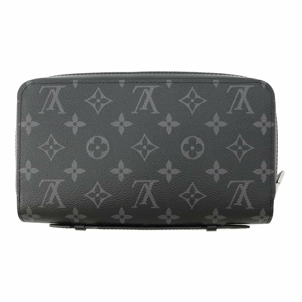 ルイヴィトン 長財布 モノグラム・エクリプス ジッピーXL M61698 LOUIS VUITTON 財布 セカンドバッグ ブラック 黒