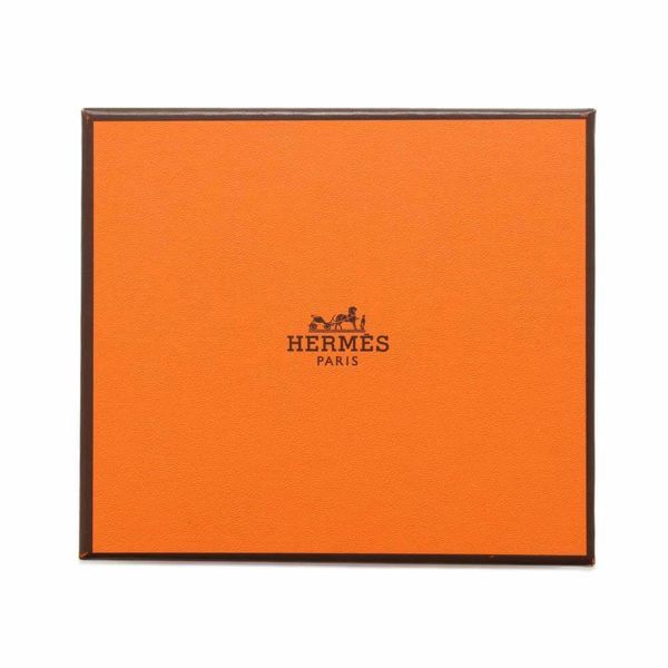 エルメス 三つ折り財布 ベアン コンビネ ブラック/ブラック金具 エプソン B刻印 HERMES 財布 黒