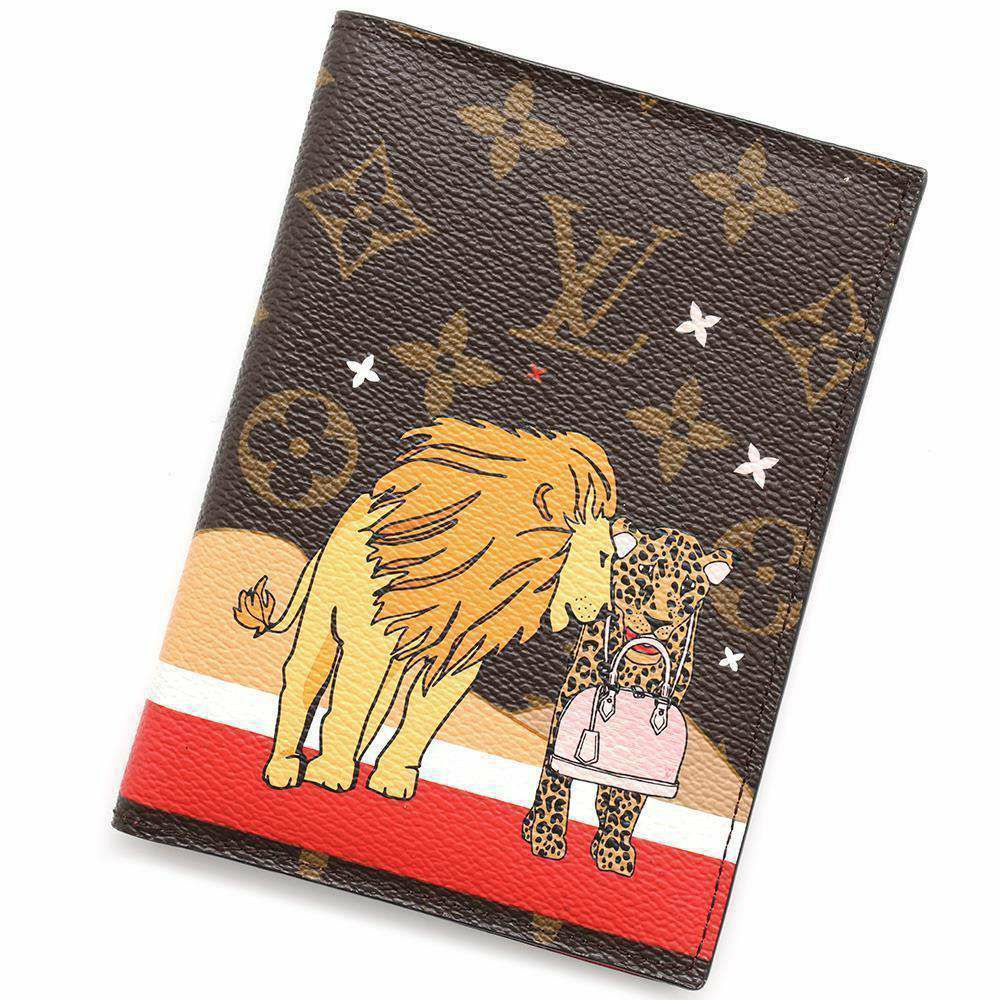 ルイヴィトン パスポートケース モノグラム クーヴェルテュールパス  