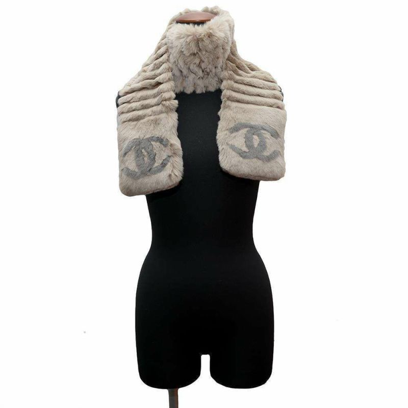 シャネル マフラー ココマーク オリラグ CHANEL スカーフ