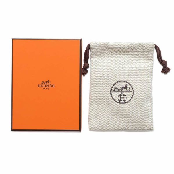 エルメス ネックレス ミニ・ポップアッシュ ブラック/シルバー金具 HERMES アクセサリー 黒