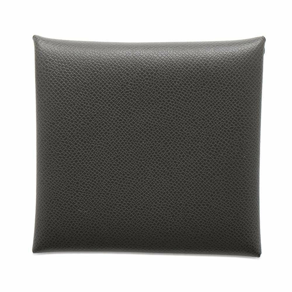 エルメス コインケース バスティア グラファイト ヴォーマダム W刻印 HERMES 財布