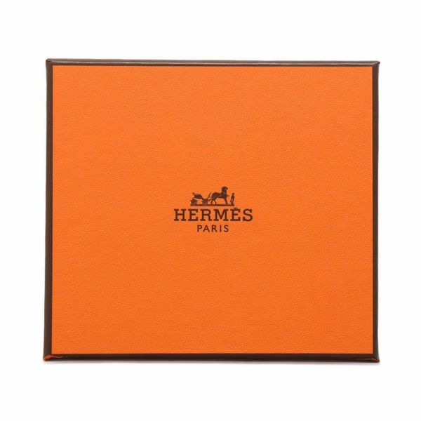 エルメス コインケース バスティア グラファイト ヴォーマダム W刻印 HERMES 財布