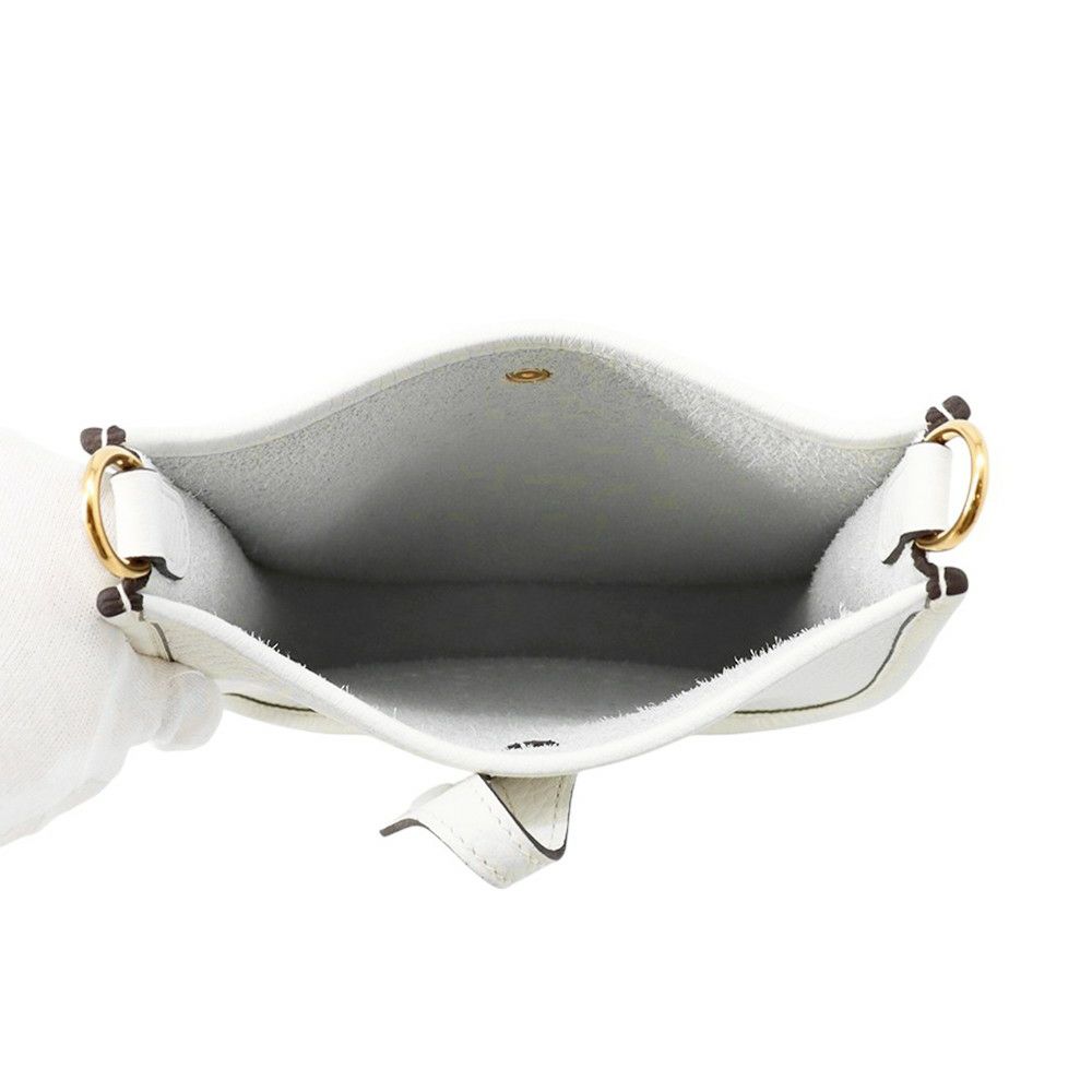 エルメス エブリンTPM 111cm アマゾン ニューホワイト/ゴールド金具 トリヨンクレマンス W刻印