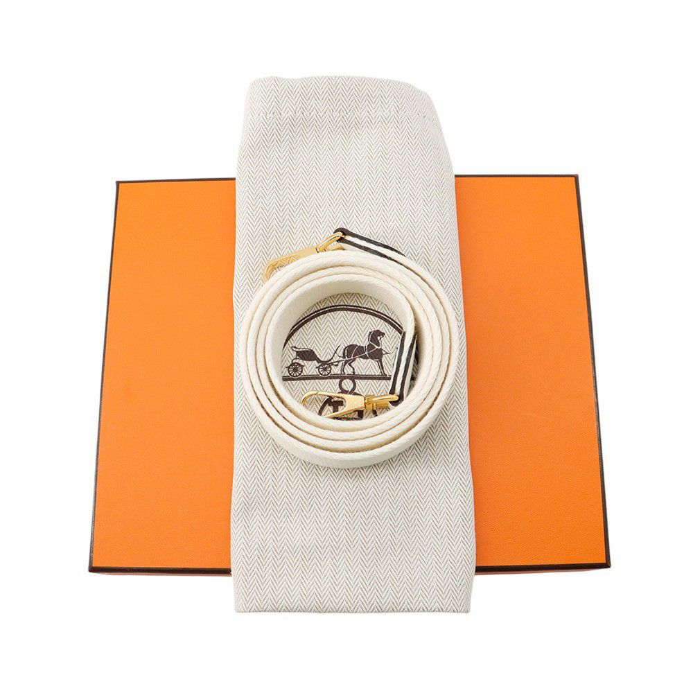 エルメス エブリンTPM 111cm アマゾン ニューホワイト/ゴールド金具 トリヨンクレマンス W刻印