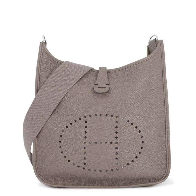 エルメス ショルダーバッグ エブリン3 PM エタン/シルバー金具 トリヨンクレマンス C刻印