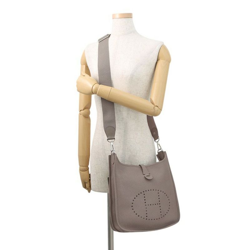 エルメス ショルダーバッグ エブリン3 PM エタン/シルバー金具 トリヨンクレマンス C刻印