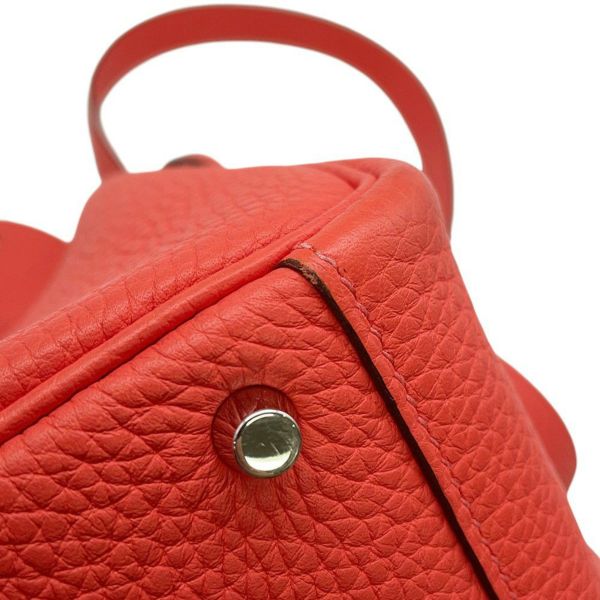 エルメス リンディ ミニ ローズテキサス/シルバー金具 トリヨンクレマンス Z刻印 2wayショルダー