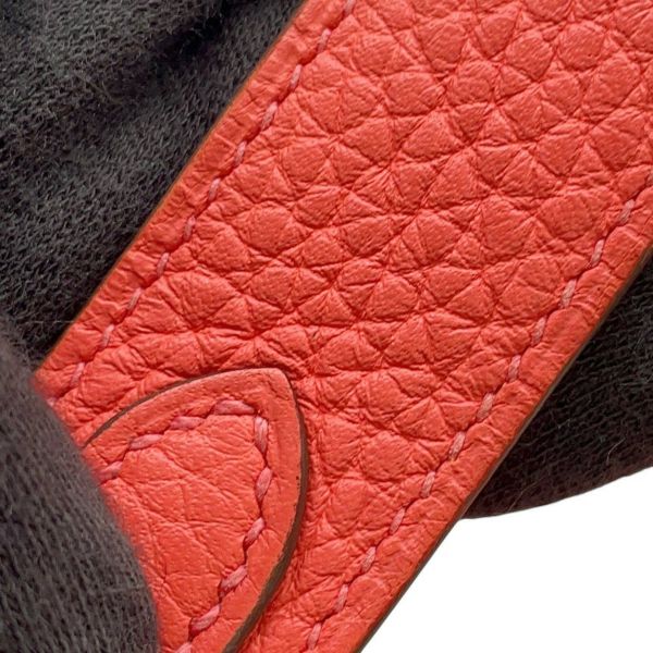 エルメス リンディ ミニ ローズテキサス/シルバー金具 トリヨンクレマンス Z刻印 2wayショルダー