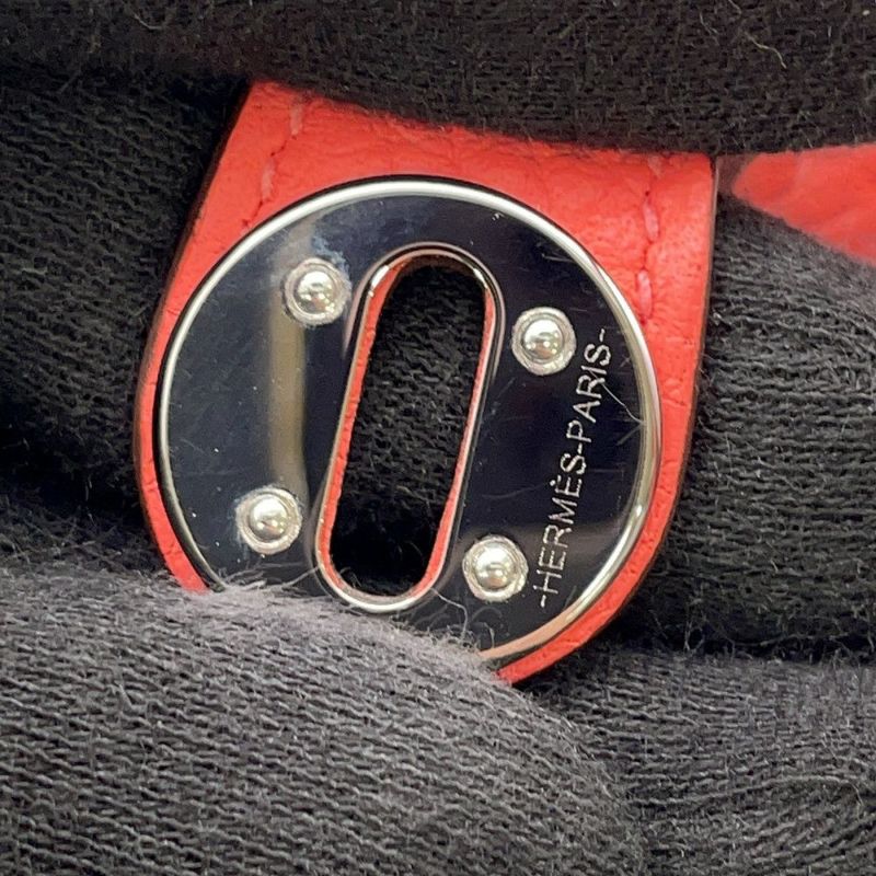 エルメス リンディ ミニ ローズテキサス/シルバー金具 トリヨンクレマンス Z刻印 2wayショルダー