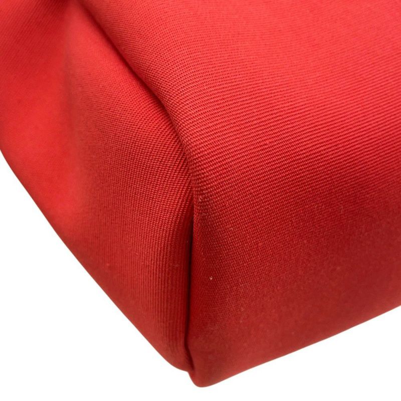 エルメス エールバッグジップPM ルージュセリエ/シルバー金具 トワルオフィシエ/ボックスカーフ B刻印