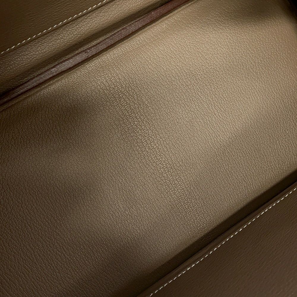 エルメス バーキン30 エトゥープ/シルバー金具 トゴ D刻印 HERMES Birkin ハンドバッグ
