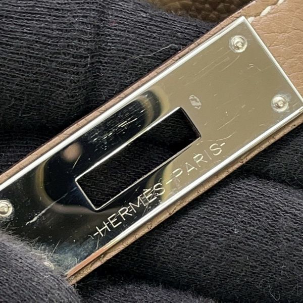 エルメス バーキン30 エトゥープ/シルバー金具 トゴ D刻印 HERMES Birkin ハンドバッグ