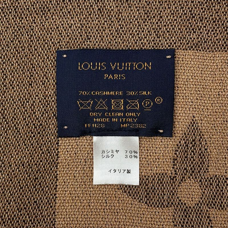ルイヴィトン ストール ショール モノグラム・ジャイアント カシミヤ/シルク MP2382 LOUIS VUITTON スカーフ