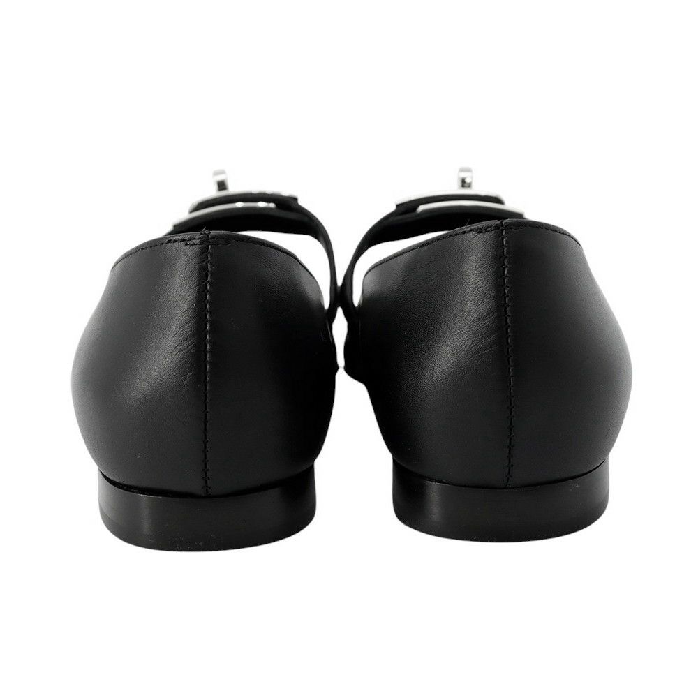 エルメス バレエシューズ ケリー レディースサイズ35 HERMES 靴 黒