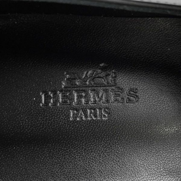 エルメス バレエシューズ ケリー レディースサイズ35 HERMES 靴 黒