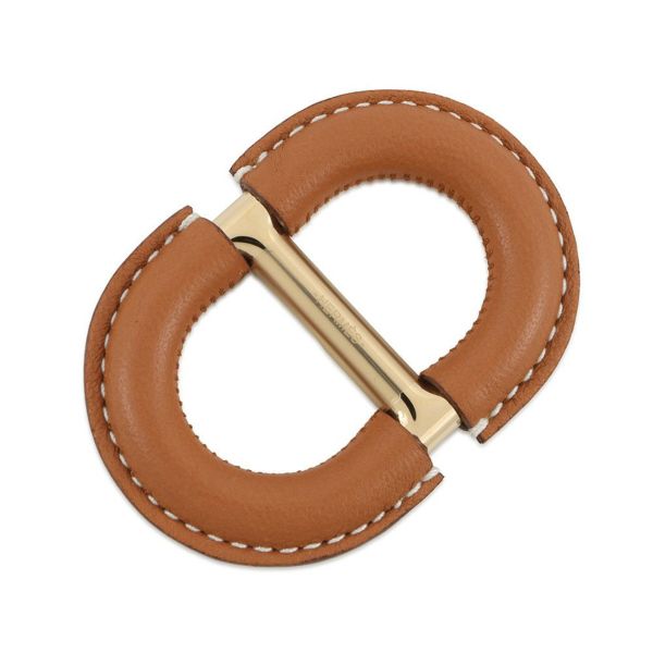 エルメス スカーフリング カレ70 シェーヌ・ダンクル・セリエ ゴールド