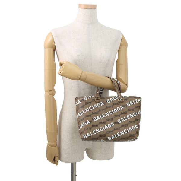 バレンシアガ ハンドバッグ BBモノグラム シグネチャースモールショッパー 702699 2wayショルダー