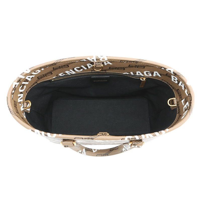 バレンシアガ ハンドバッグ BBモノグラム シグネチャースモールショッパー 702699 2wayショルダー