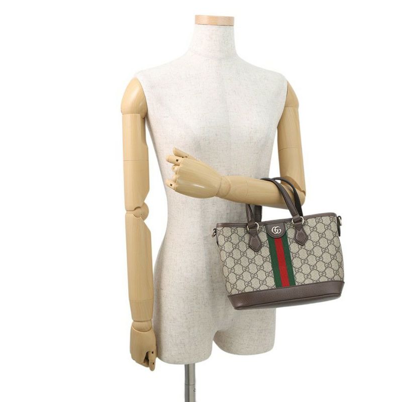 グッチ ハンドバッグ オフィディア GGスプリーム/レザー トートバッグ スモール 836848 GUCCI 2wayショルダーバッグ